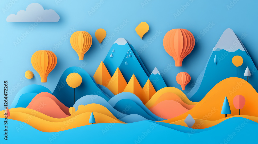 Fototapete shadow box paper line vector. 3d page frame divider set. isolated realistic shade border pack. botto