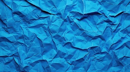 Obraz premium Crumpled Blue Paper Texture Background Design (21)
