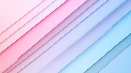 Fototapeta premium Abstract Diagonal Pastel Color Gradient Stripes