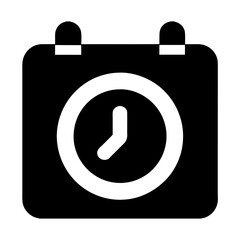 time logo, icon vector illustration