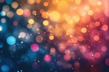 Obraz premium Dreamy abstract background filled with neon gradients and soft blurred lighting perfect for enhancing creative visuals