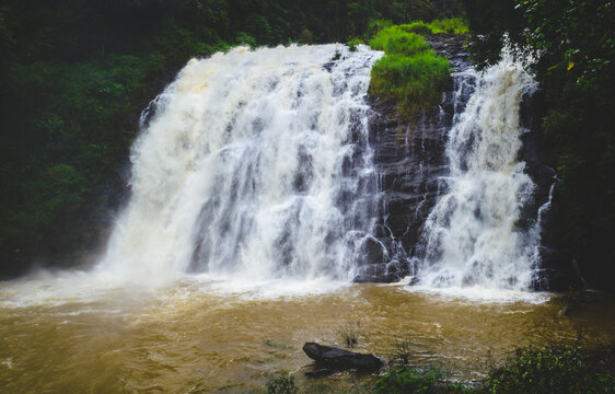 Abbey Falls in Coorg Kodagu is a waterfall located near Madikeri. The waterfall is more majestic during monsoons.