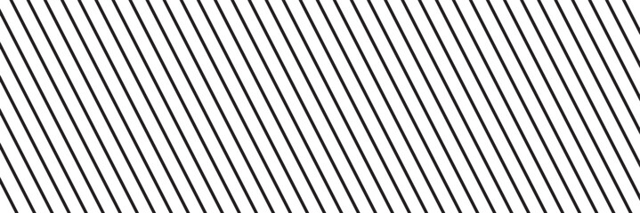 Obraz premium Slash line. Border with diagonal lines. Angle of tilt stripes. Black pattern of footer isolated vector on white background.
