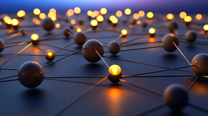 An abstract glowing grid of stars and planets, symbolizing the precision of universal space measurement.