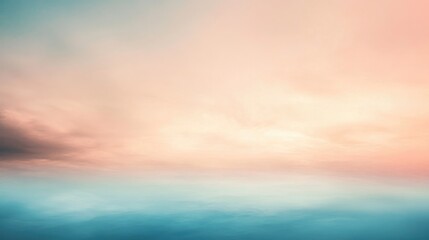Obraz premium A minimalist abstract background with subtle gradients and soft pastels, offering a clean and sophisticated design suitable for professional use.