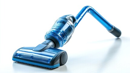 Sleek Blue Cordless Vacuum Cleaner: Modern Cleaning Solution