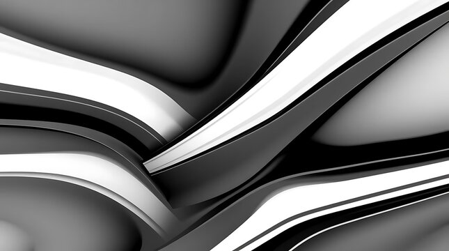 A high-resolution abstract background image characterized by sharp lines and geometric shapes, rendered in a minimalist style using a monochromatic palette of black and white, exhib.