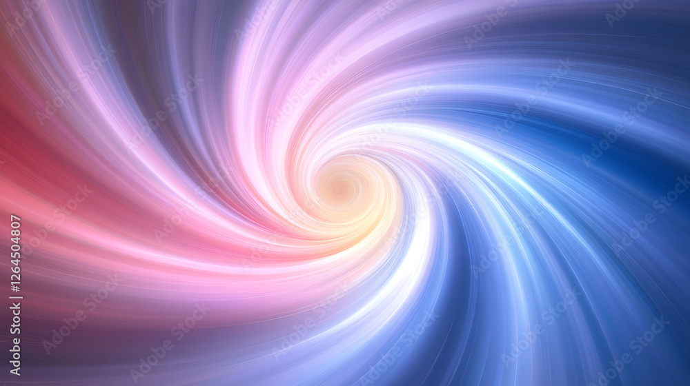 Poster ethereal swirl of radiant light and color in abstract composition art for backgrounds and design