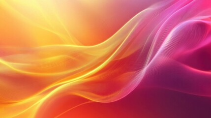 Obraz premium Abstract background with intersecting lines and flowing waves of shadows and light, abstract, background, lines, waves