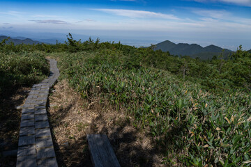 大日平の木道（富山県）