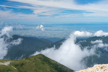 薬師岳からの眺め