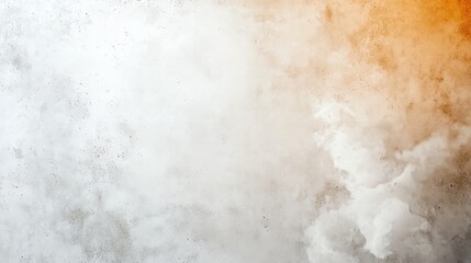 Abstract smoky background with gradient orange and white hues, perfect for designs and backgrounds.