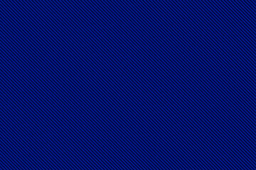 Textured denim jeans in navy blue with bold stripes.