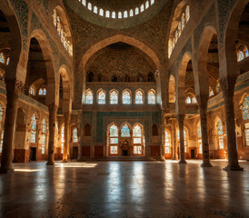 Fototapeta premium interior of the historic mosque