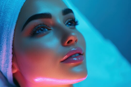 Bb Glow Treatment for Adult Woman Enhancing Beauty and Appearance in Beauty Clinic