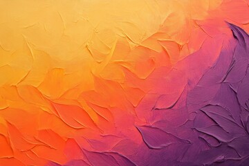 A gradient background with an orange and purple color a solid color banner with a yellow to red transition