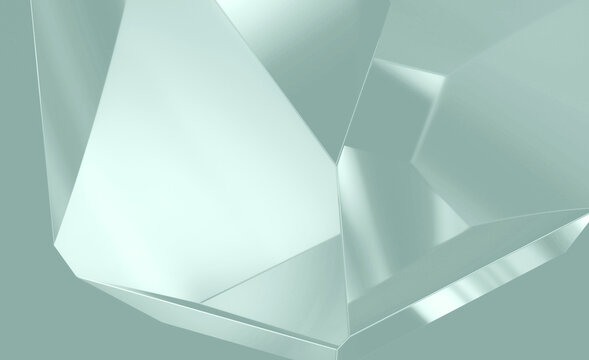 Geometric Light Teal Color Shapes and Patterns Abstract Background for Bold Designs