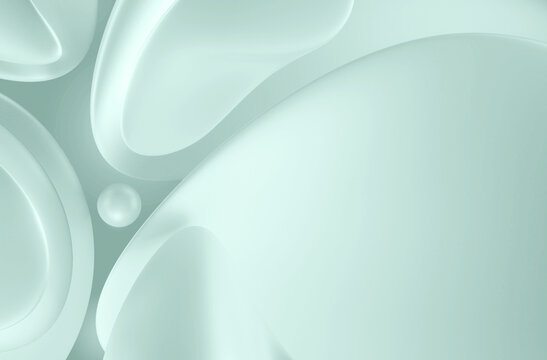 Geometric Light Teal Color Shapes and Patterns Abstract Background for Bold Designs