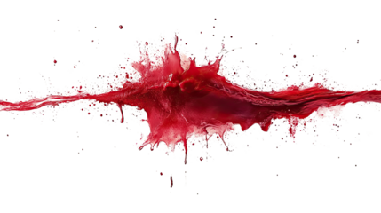 Artistic Splatter: An evocative image showcasing a dynamic splash of deep red liquid, capturing the essence of energy and raw emotion, perfect for artistic or dramatic projects.