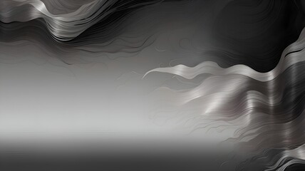 Modern Platinum & Velvet Black Design