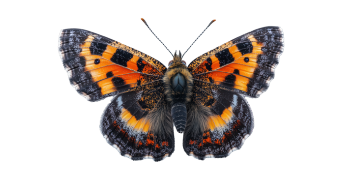 Butterfly with transparent background, perfect for editing projects.