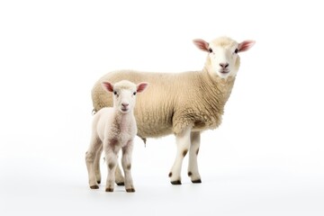 Obraz premium Sheep livestock animal mammal.