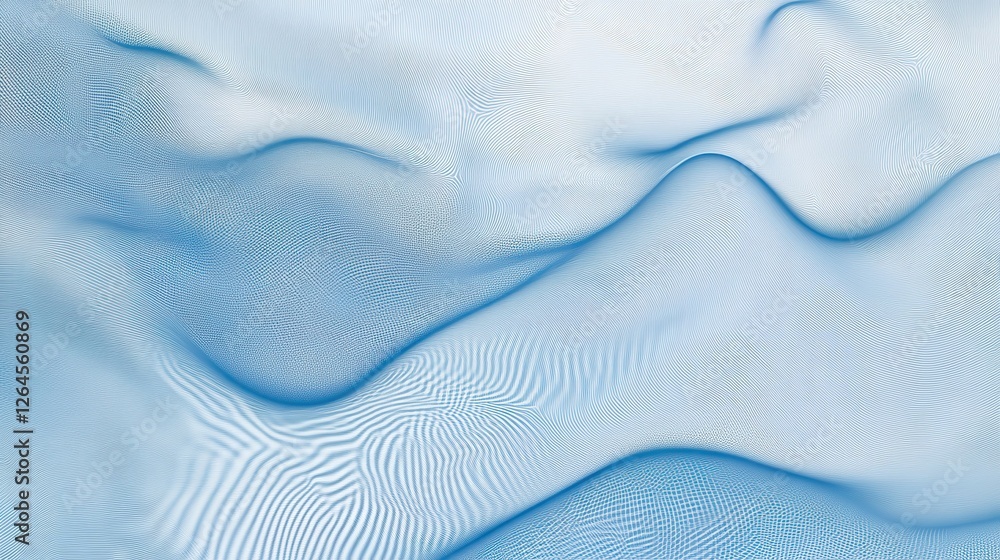 Aufkleber blue thin lines abstract futuristic minimal background. hi-tech vector design