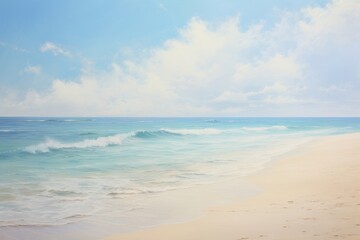 Fototapeta premium Tropical beach outdoors horizon nature.
