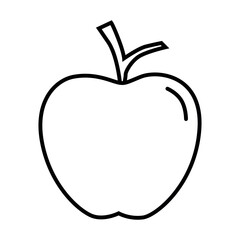 simple apple icon