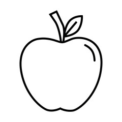 simple apple icon