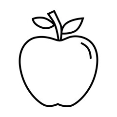 simple apple icon