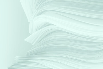 Light Teal Paper Fold Background for Minimalist and Elegant Designs