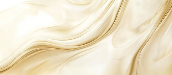 Elegant Gold Fabric Drape