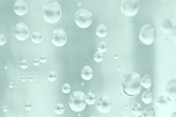 Light Teal Water Bubble Abstract Background for Stunning Visuals