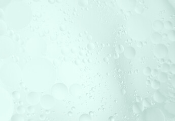 Light Teal Water Bubble Abstract Background for Stunning Visuals