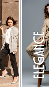 Multi Screen Fashion Video Opener Vertical Video