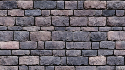 Fototapeta premium Stonework Elegance Solid Construction Robust Stone Wall Design in Neutral Hues Exterior Facade