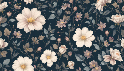 flower pattern bacground