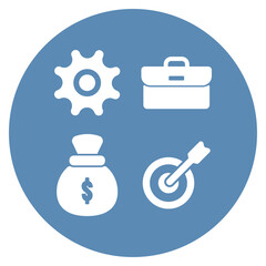 Business Strategy Icon