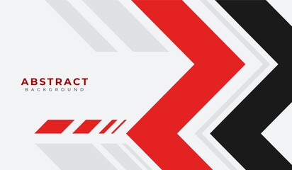 Red and black abstract geometric background vector illustration