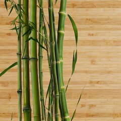 Fototapeta premium green bamboo background