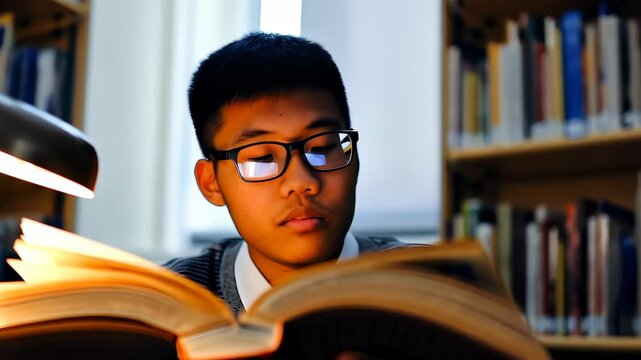 Reading in the Library