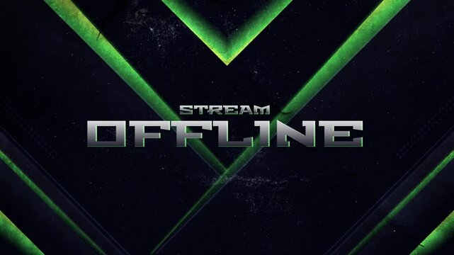 Screen be right back twitch overlay streaming. Futuristic and technology style
