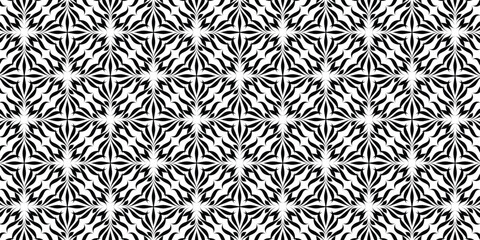 Unique creative Black tile pattern