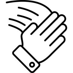 Hand Rag Icon
