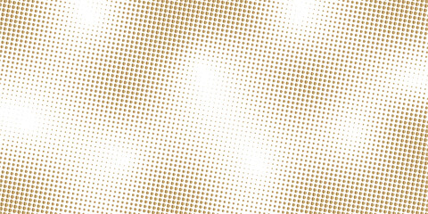 Subtle Golden Dotted Abstract Pattern Background