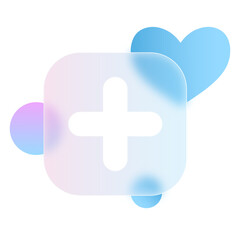 3D Box Ecommerce Digital Glassmorphism UI Icon Sign and Symbol Design Illustrator Png Svg