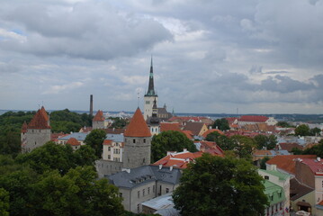 Fototapeta premium old town of Tallinn Estonia