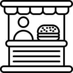 Food Stand Icon