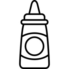Ketchup Bottle Icon